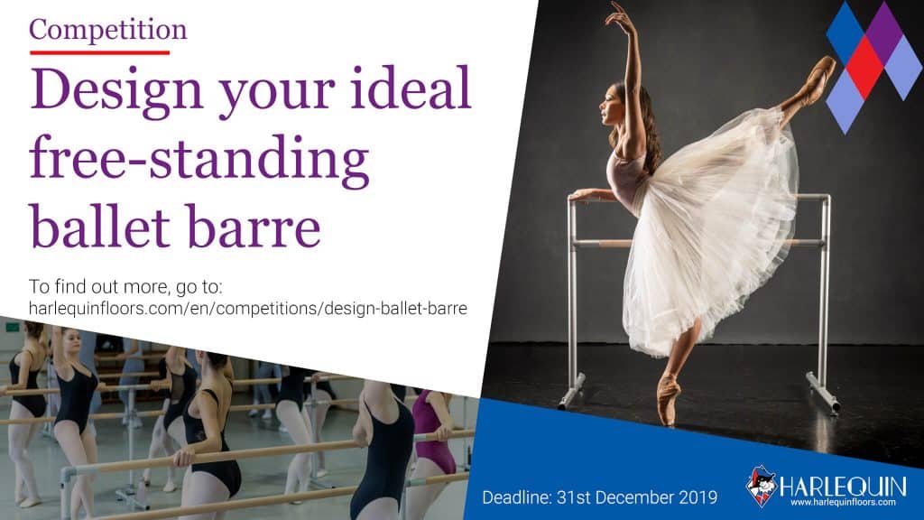 Competition ballet barre