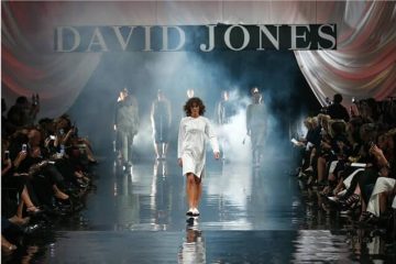 Harlequin Hi Shine David Jones fashion show courtesy David Jones