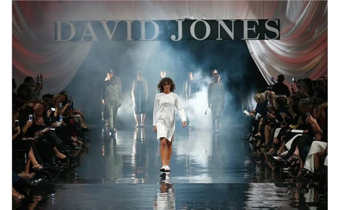 Harlequin Hi Shine David Jones fashion show courtesy David Jones