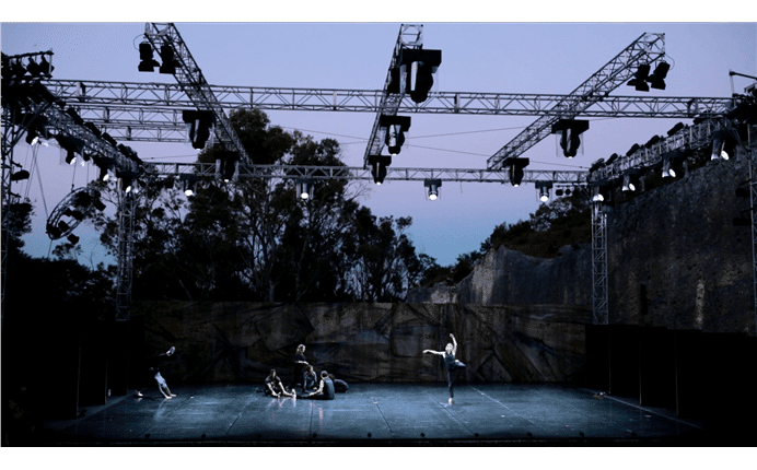 WAB Ballet at the Quarry 2018 Stage lit1 2