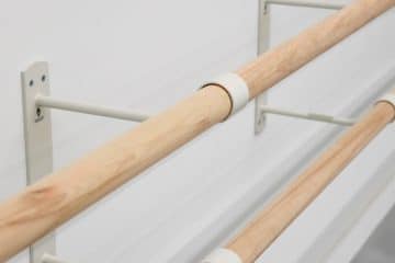 Harlequin Floors beech ballet barre