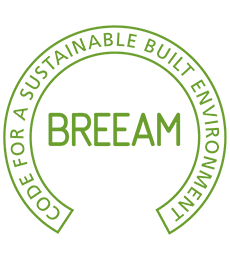 harlequin floors breeam logo