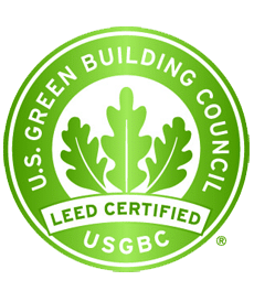 harlequin floors greenbuilding council logo