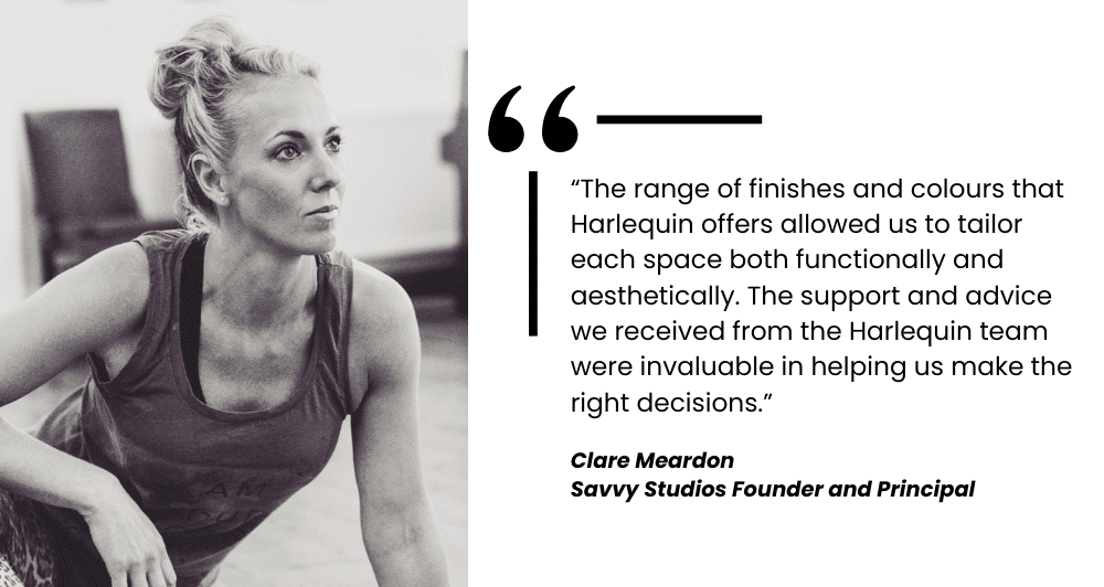 Savvy Studios Opens Its Third Dance Studio in Cornwall with Harlequin Floors