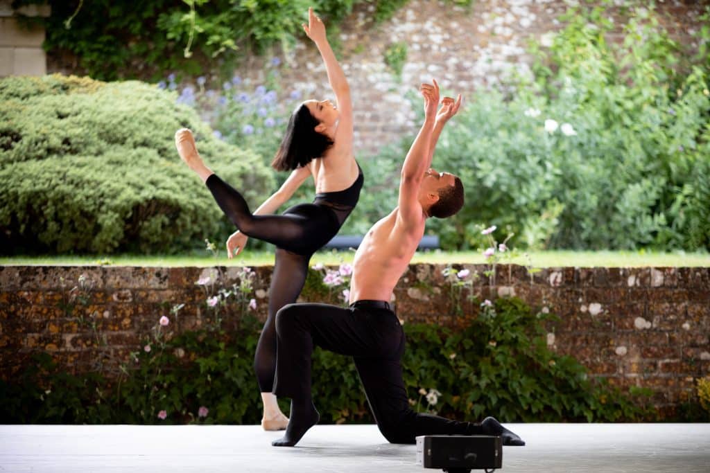 Anna Nevzorova and Zai Calliste Black is the Colour of my True Loves Hair. Ballet Under the Stars. www.coventgardendance.com