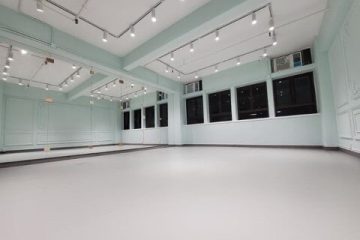 明亮的舞蹈练习室