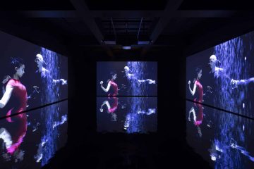 Installation view of Chrysalis 2023 Olivier Megaton Wayne McGregor