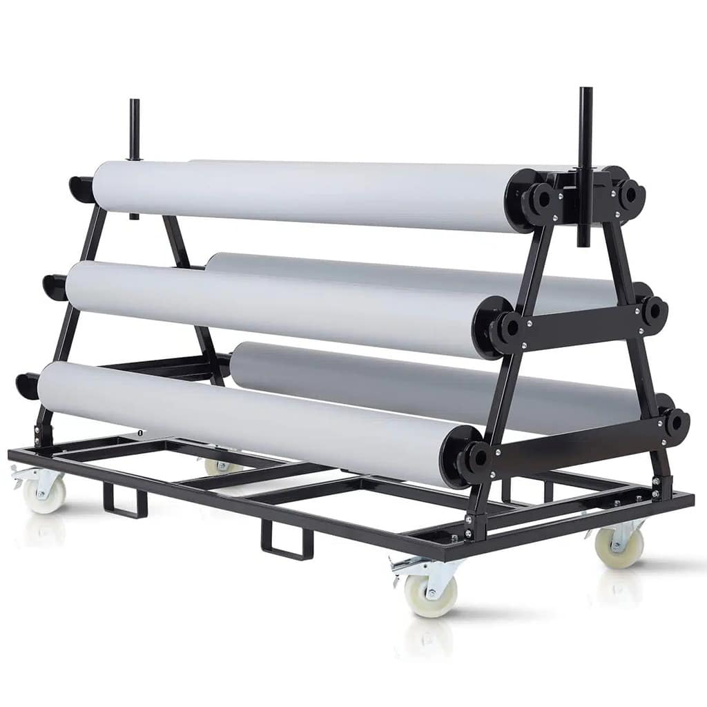 Harlequin Vinyl Roll Cart