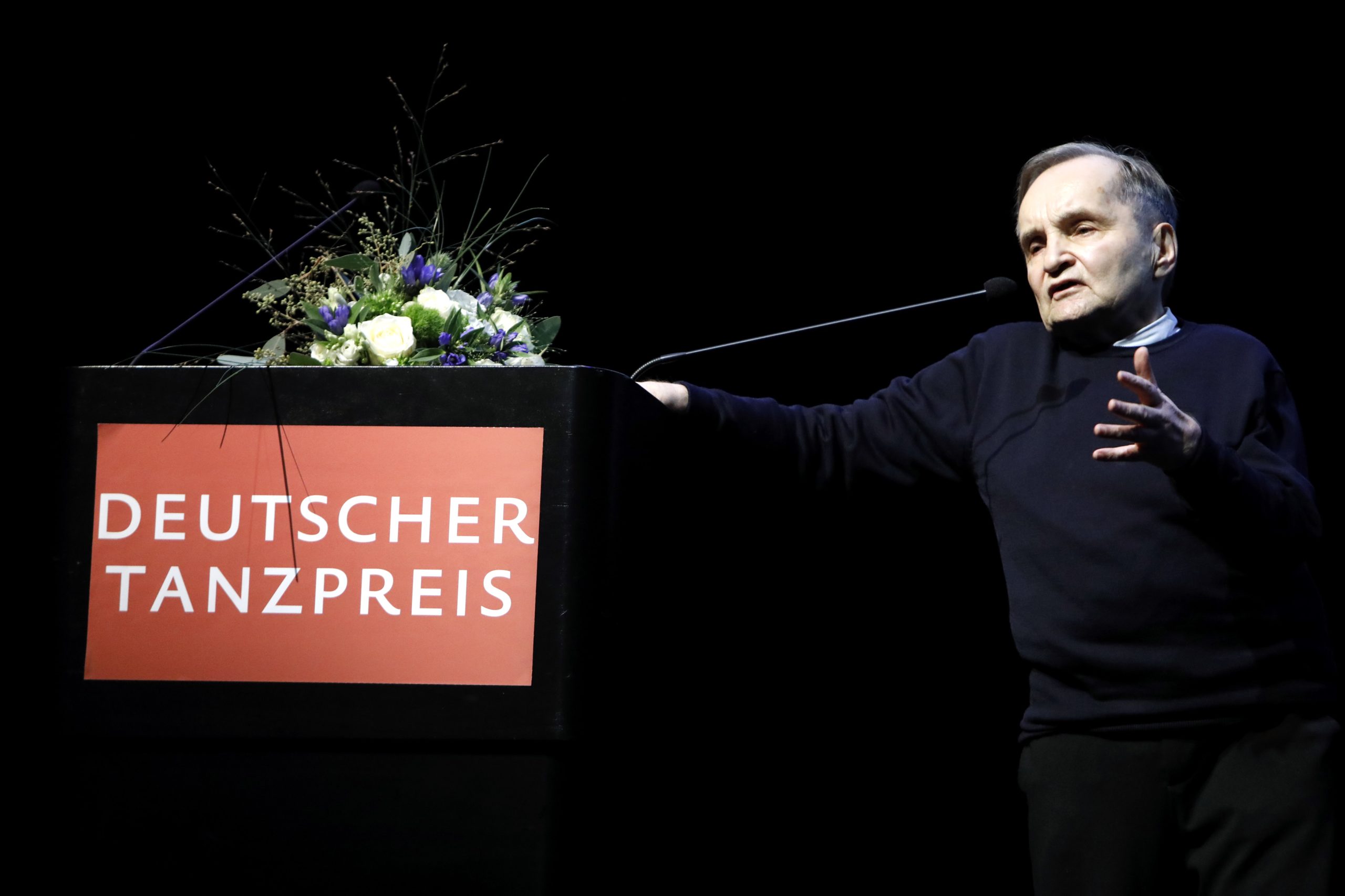 Raimund Hoghe, Preisträger 2020 des Deutschen Tanzpreises