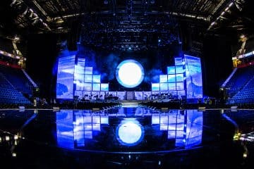 Harlequin Hi-Shine Event and Production Vinyl Floor