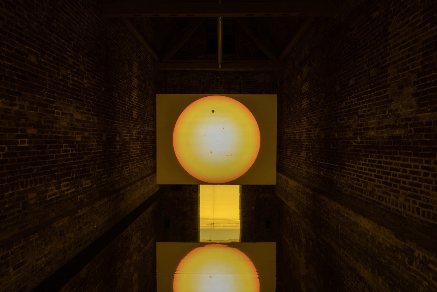 Serpentine Gallery on venus install